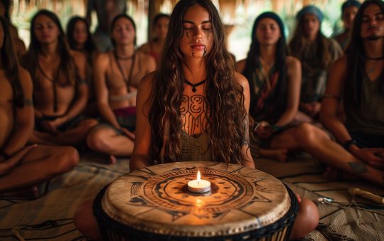 Les tambours chamaniques dans les cérémonies modernes : pratiques et significations