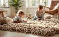 Tapis shaggy et enfants en bas âge : conseils pratiques pour un intérieur serein