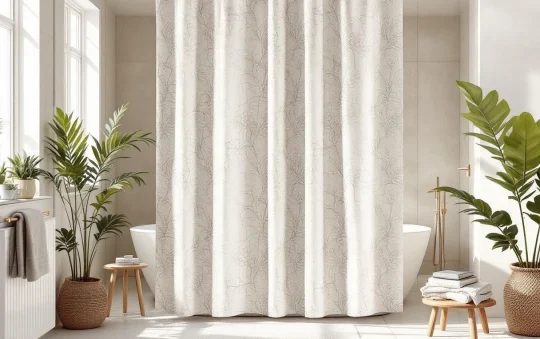 L’alliance parfaite entre praticité et élégance : le rideau de douche 90×180 cm en vedette