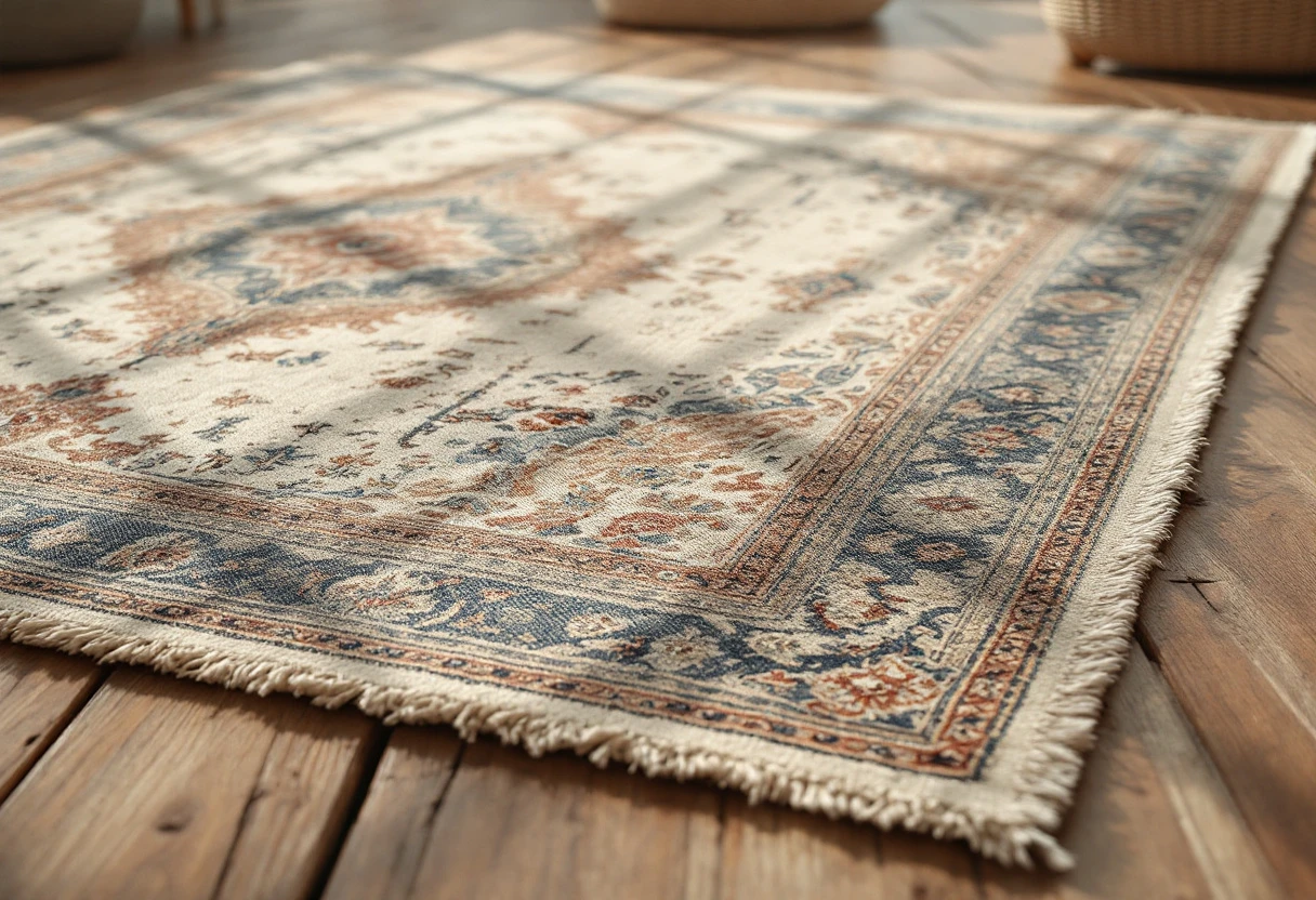 Esprit vintage : les tapis qui font rétro sans vieillir