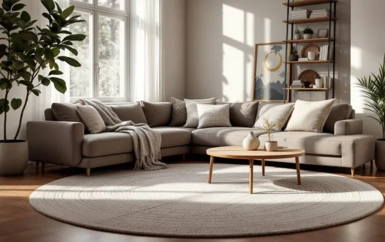 Comment choisir la bonne taille de tapis rond pour son intérieur ?