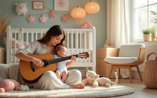 Musique et maternité : créer des moments apaisants avec bébé
