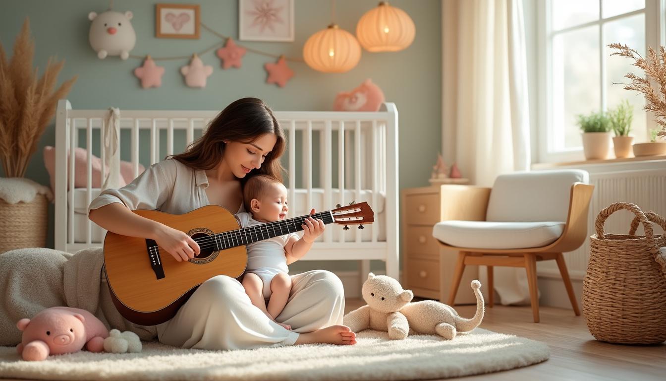 Musique et maternité : créer des moments apaisants avec bébé