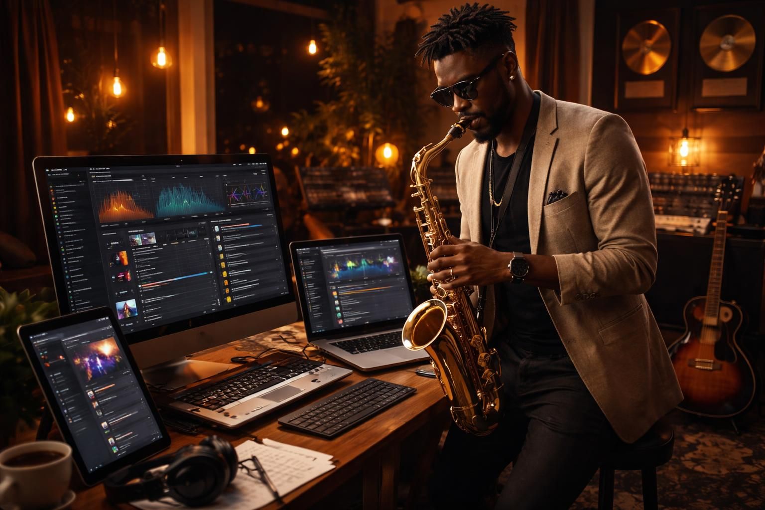 Gérer votre carrière musicale avec Bandzoogle, BandLab et ReverbNation pour les artistes jazz contemporains