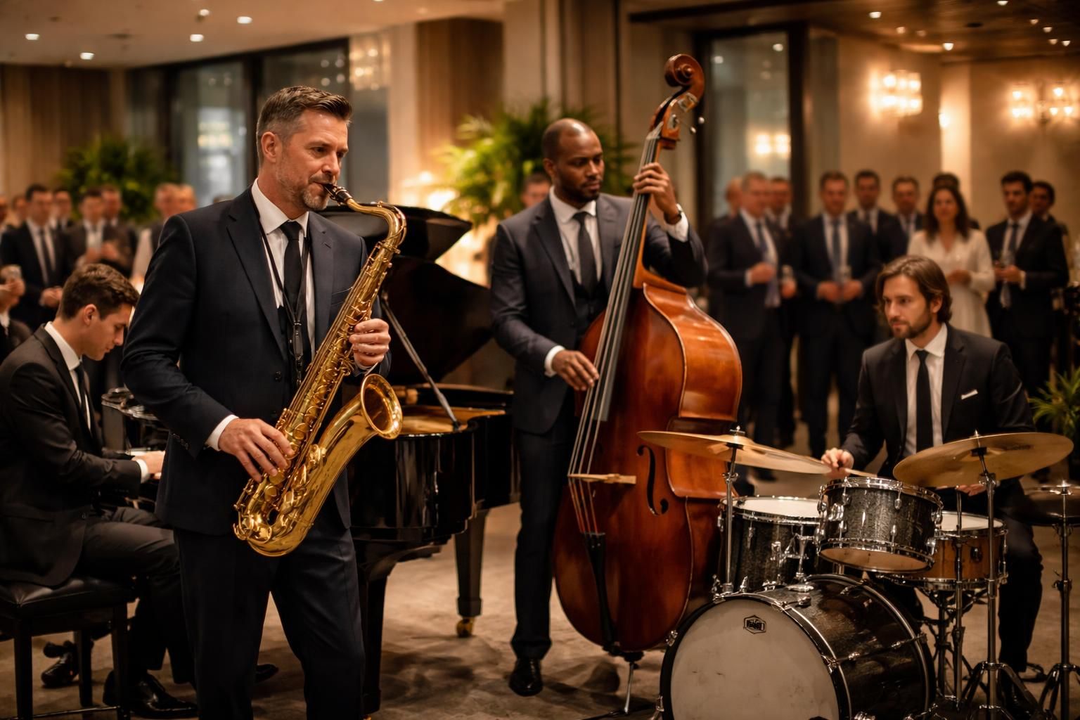 Prestations musicales pour événements professionnels avec jazz live et artistes confirmés