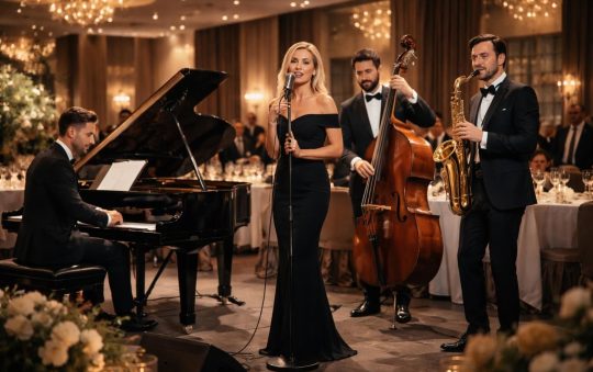 Prestations musicales professionnelles pour événements corporate et soirées d&rsquo;entreprise haut de gamme