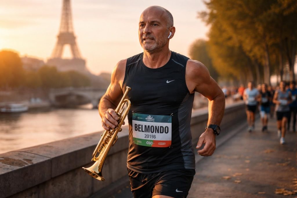 Stéphane Belmondo : le trompettiste de jazz qui court le marathon de Paris