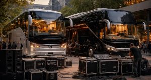 découvrez notre tournée musicale en bus setra et neoplan, spécialement aménagés pour artistes avec loges confortables et équipements sonores professionnels pour des performances optimales.