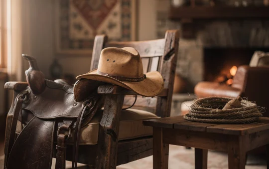 Du vestiaire du cowboy au décor du salon : donner une seconde vie aux accessoires western