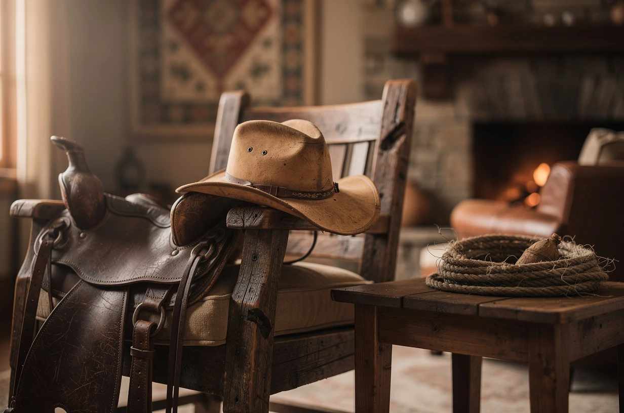 Du vestiaire du cowboy au décor du salon : donner une seconde vie aux accessoires western
