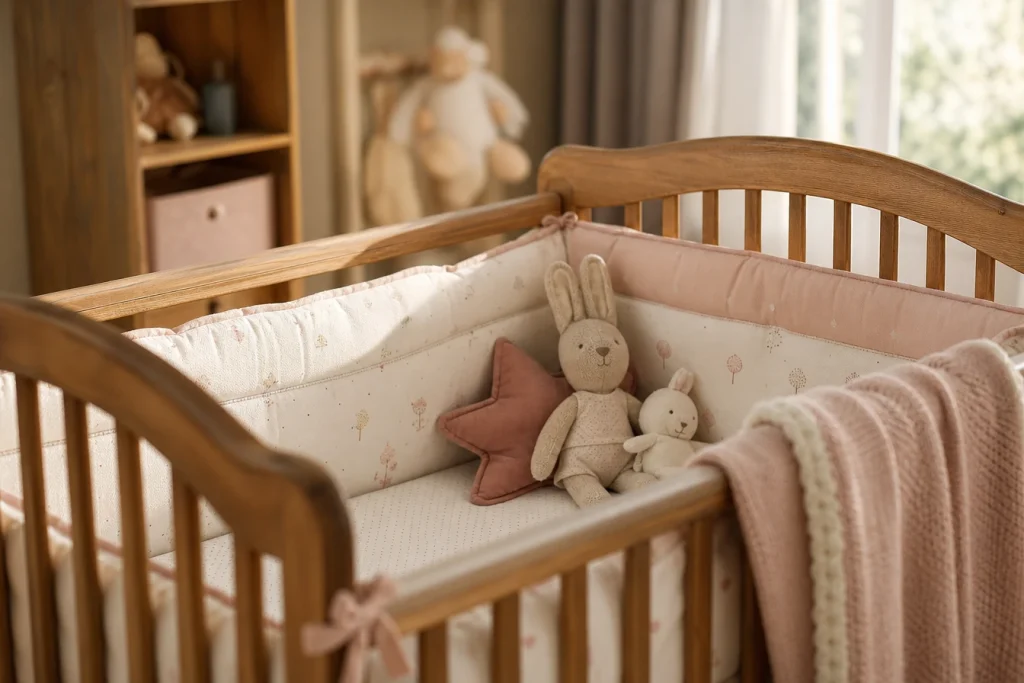 La sécurité avant tout : comment bien installer un tour de lit bébé