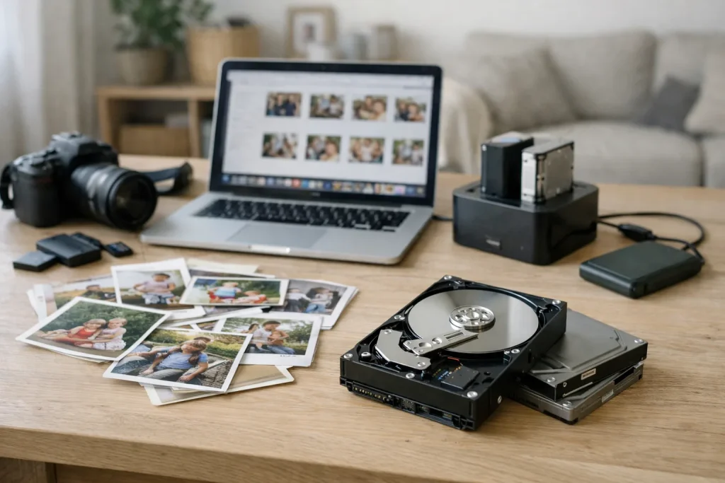 Disque dur interne : lequel choisir pour les photos de famille