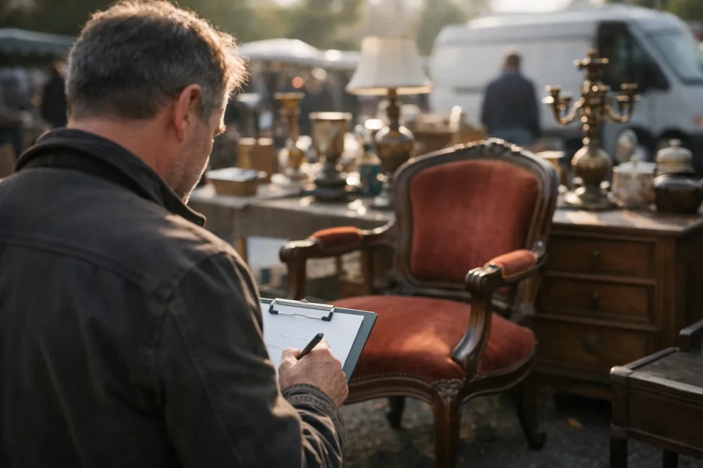 Vendre ses meubles anciens : estimation, brocante, salle des ventes